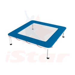 Детский батут для Джампинга - четырехугольный - европейская сетка