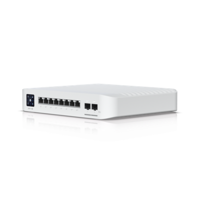 Коммутатор Ubiquiti 8 портов с PoE++ 1Gbit и SFP+ Uplink