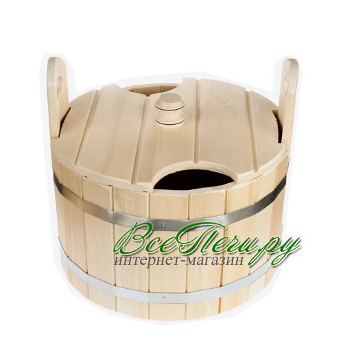 Запарник 32л с крышкой (осина)