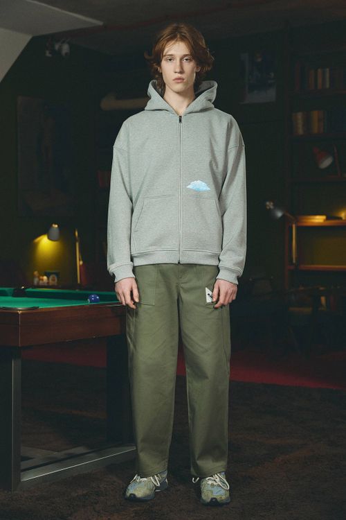 Худи Оверайз Skybraker серое