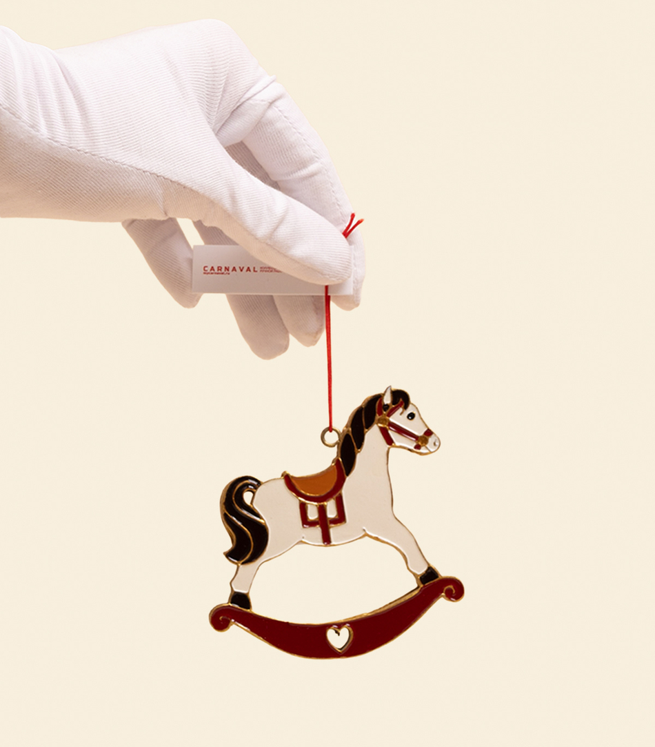 Ёлочная игрушка – Лошадка | carnaval