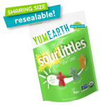 YumEarth, Organic Sour Littles, мягкие жевательные конфеты, клубника, голубая малина, лимон, 142 г (5 унций)