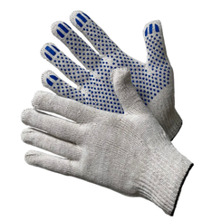 Перчатки хб с ПВХ 7,5/7 1/2