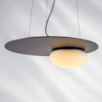 737337 Люстра EMISFERO 12W LED 655LM 180G ЧЕРНЫЙ 3000K