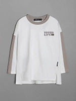 Лонгслив для девочки оверсайз