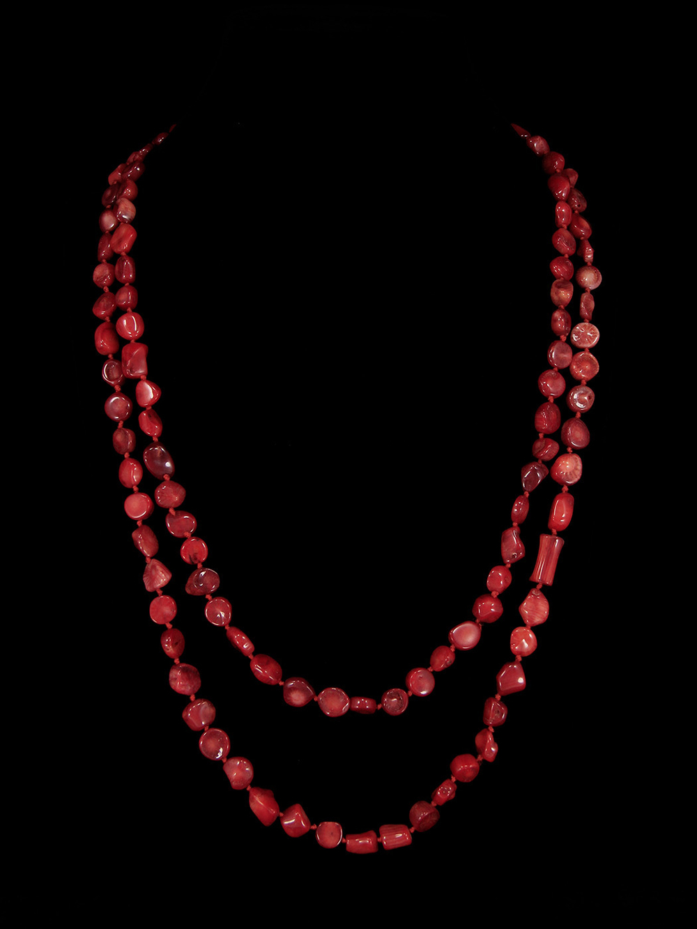 Бусы из Коралла kobu035-120