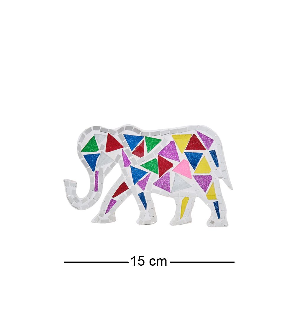 Decor and Gift 48-007-03 Панно «Слон» набор из семи (мозаика, о.Бали)
