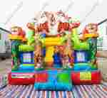 Коммерческий батут «Тигриная страна 2», 8*4*5 м