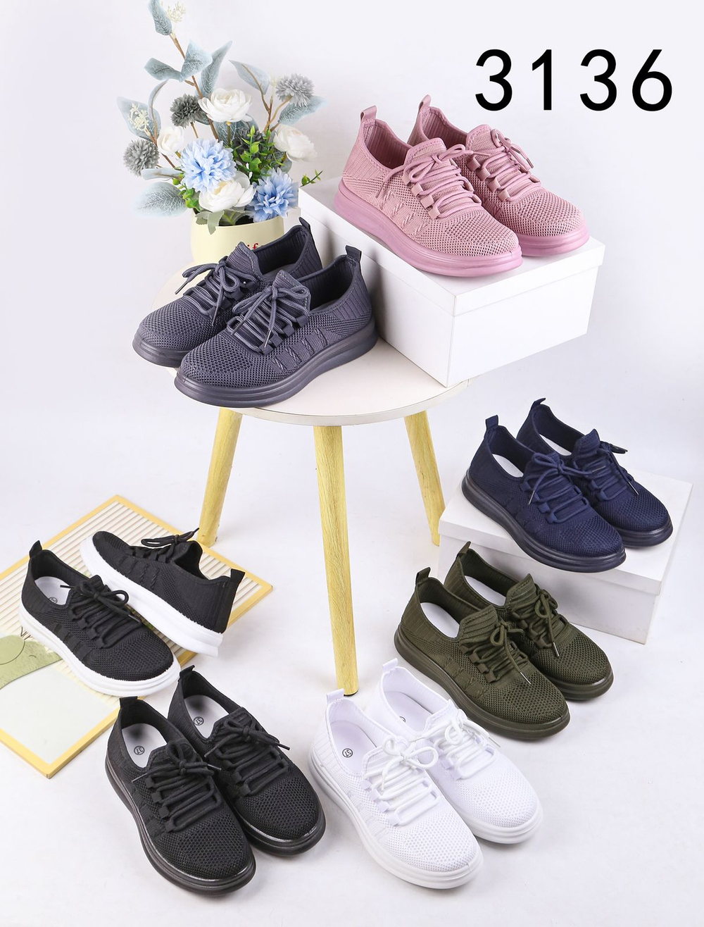 Кеды по 10 пар (36-41)р. / 3136