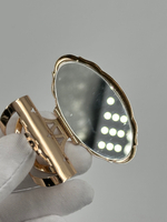 Футляр для помады с текстильной вставкой