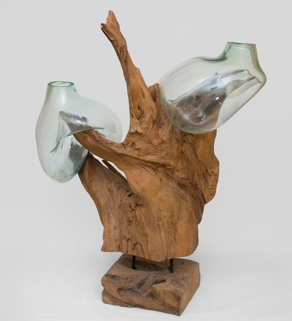 F592 Ваза «Красоты кальдеры» (о.Бали)