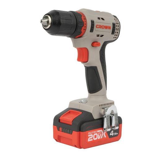 Шуруповерт Crown CT21091HX-4 BMC 20В 2х4 Ач