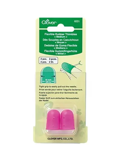 Напёрсток гибкий пластиковый 6031/M Clover