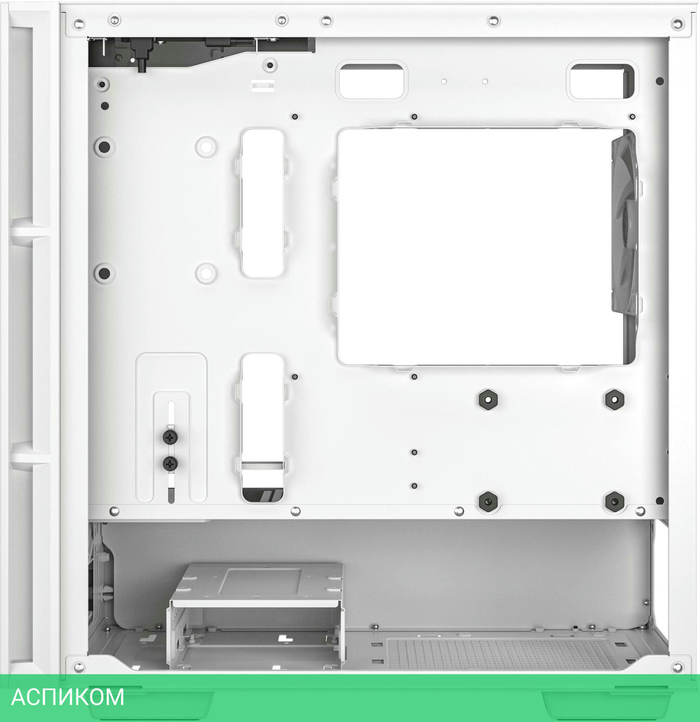 Корпус DeepCool CH360 mATX без БП White (R-CH360-WHAPE3-G-1)