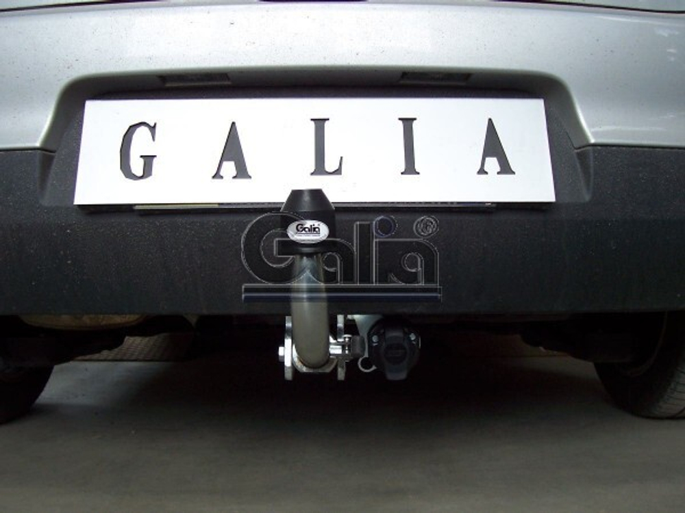 Фаркоп оцинкованный Galia R087C для Renault Megane III хетчбек 5 дверей 2008-2016, Renault Scenic III 2010-2016(паспорт и сертификат в комплекте)(без электрики)