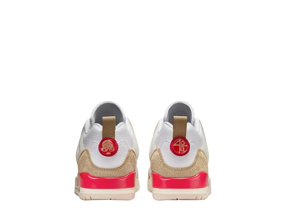 Баскетбольные кроссовки Jordan Spizike Low White Shoes