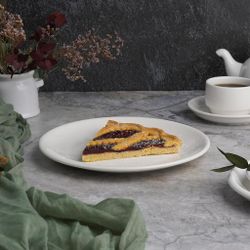 Тарелка d 21 см без борта белая фарфор P.L. Proff Cuisine [12]