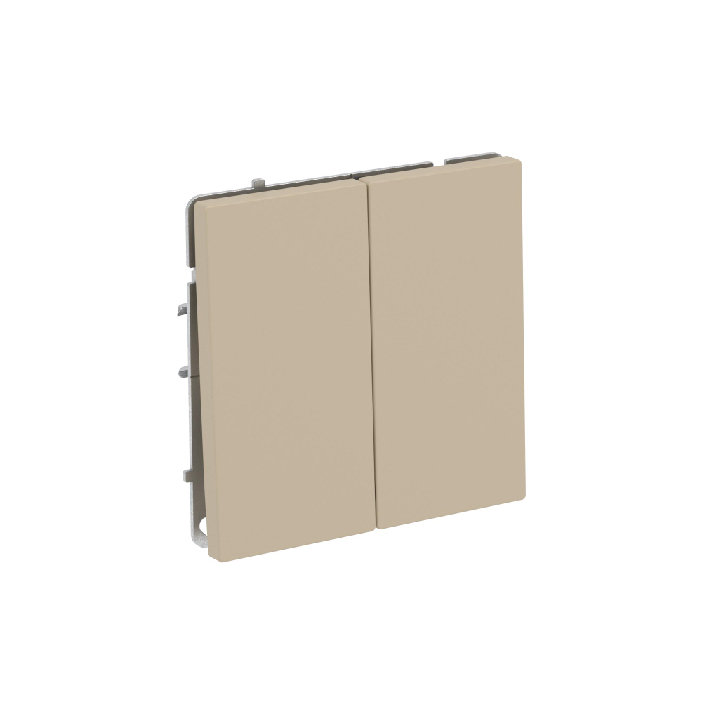 Инвертор двухклавишный, KANT, ванильный марципан