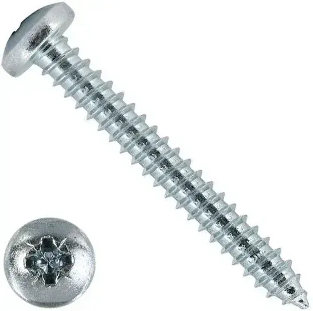 Саморез универсальный ПАРТНЕР 5х30 полукруглая головка, 50шт