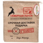 Мешок подарочный 24х30 см «Северная почта»
