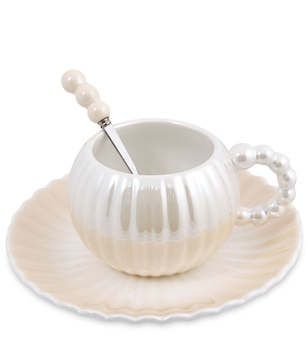 MUG-424/3 Чайная пара «Жемчуг»