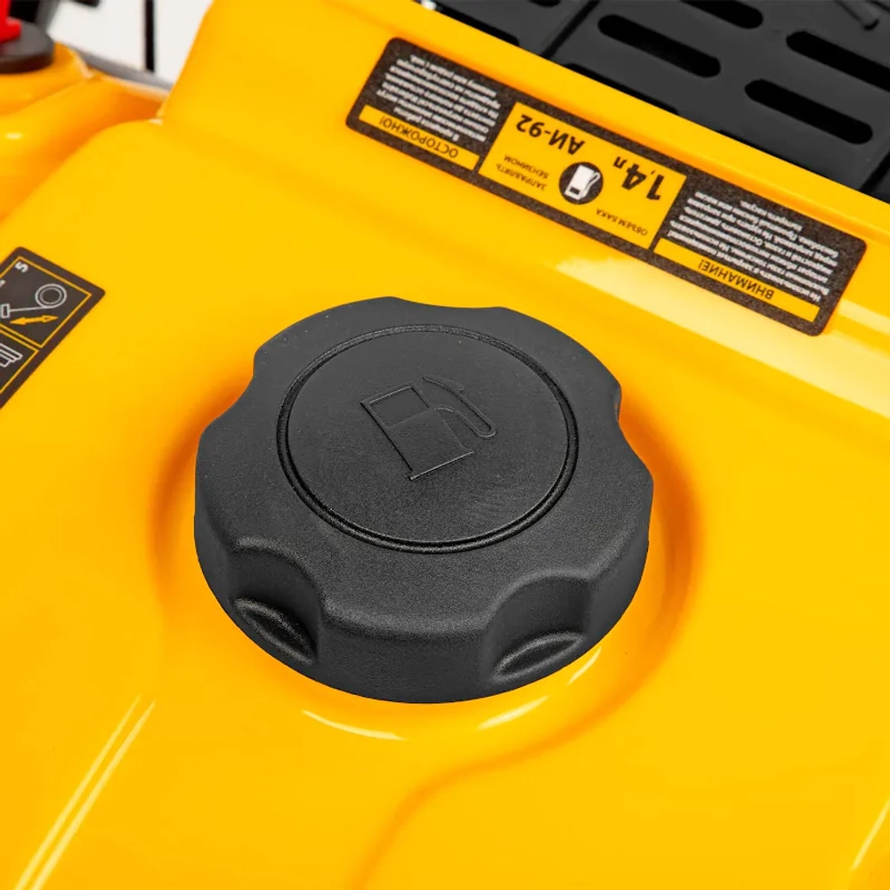 DENZEL SB 460 E снегоуборщик бензиновый 3 л.с, ковш 46 см, выброс 10 м 97649