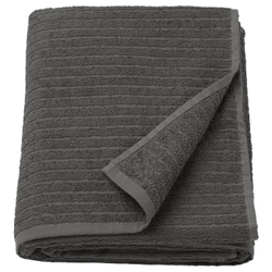 IKEA VÅGSJÖN  (ИКЕА ВÅГСЙÖН)  -  Полотенце банное, темно-серое, 100x150 см