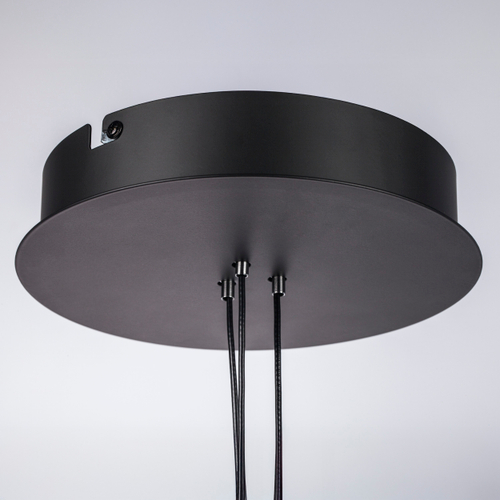 737427 Люстра EMISFERO 19W LED 1347LM 130G ЧЕРНЫЙ/МЕДЬ 3000K