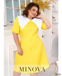 Платье 820-желтый Minova