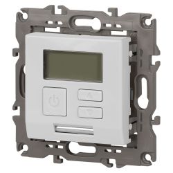 Кнопка ЭРА Elegance 14-1111-16 , 10АХ-250В, Elegance, титан