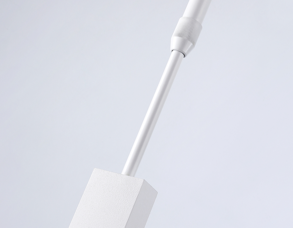 Подвесной светодиодный светильник FA6666 WH белый 42W 3000K-6400K 640*30*900 (Без ПДУ)