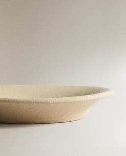 ZARA HOME КЕРАМИЧЕСКАЯ МЫЛЬНИЦА, СЕРЫЙ