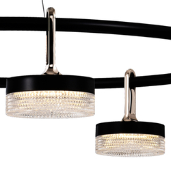 Люстра P0855-6C black