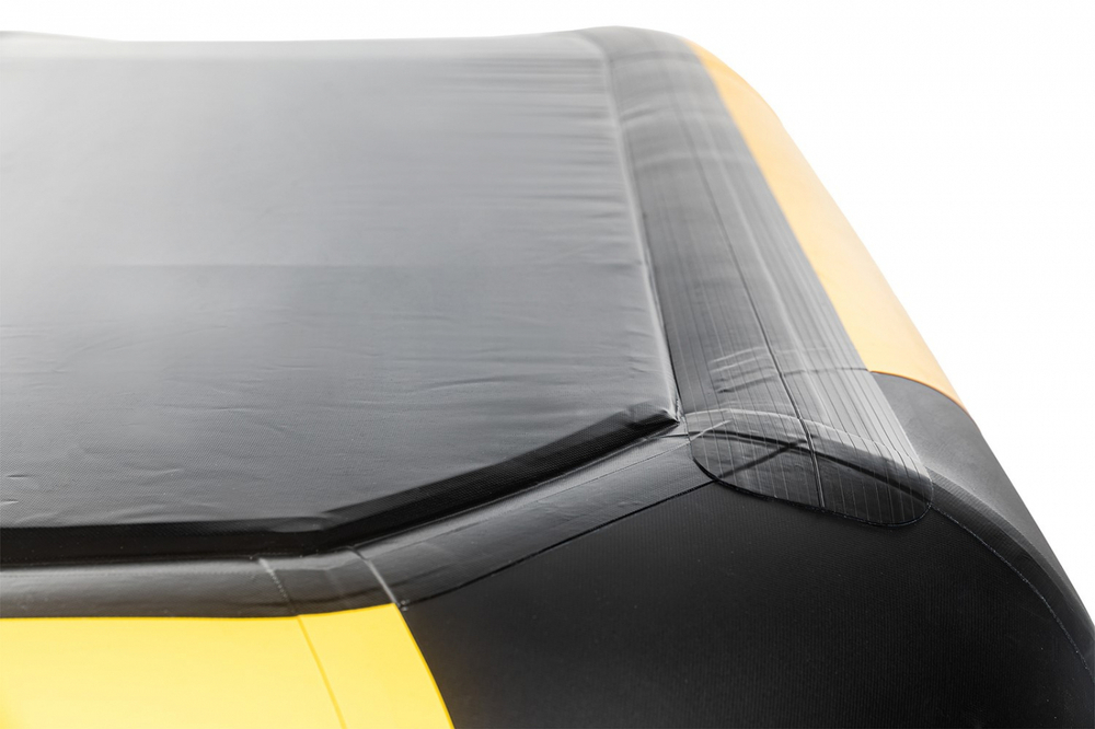 YACHTMAN-280 (Яхтман) желтый-черный (лодка ПВХ с усилением)