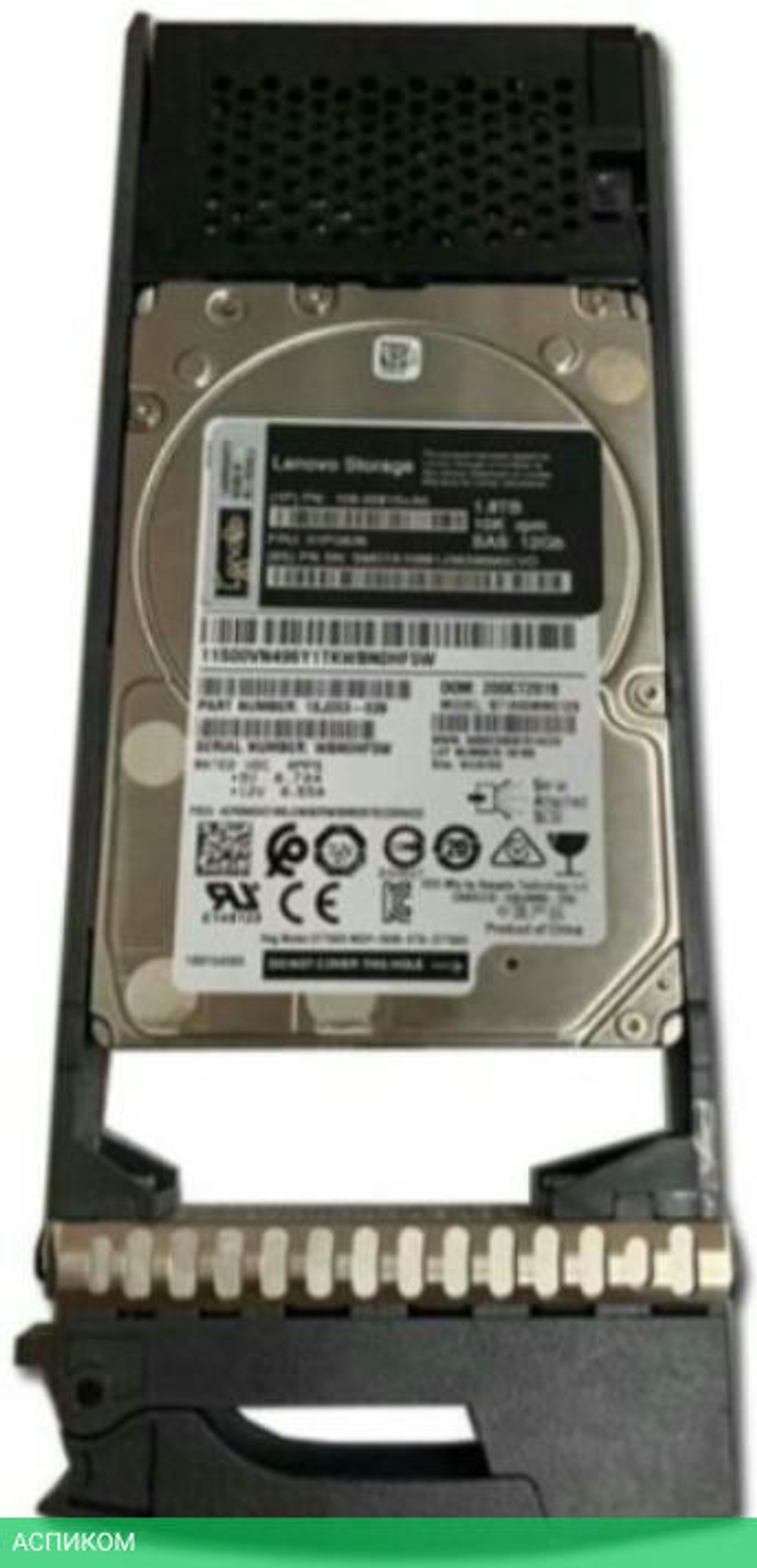 SSD диск Lenovo ThinkSystem DE Series 1.92TB 1DWD 2.5" 2U24 (4XB7A74951)