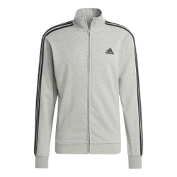 Мужские теннисные Костюмы adidas Sportswear Basic 3-Stripes French Terry Tracksuit Men - Grey, Black