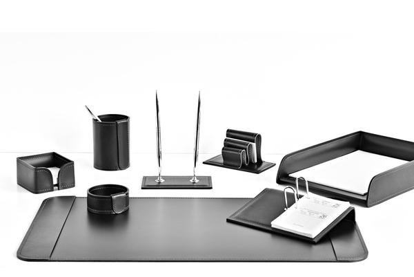 Premium набор для рабочего стола 8 предметов FG Black/Cuoietto №7