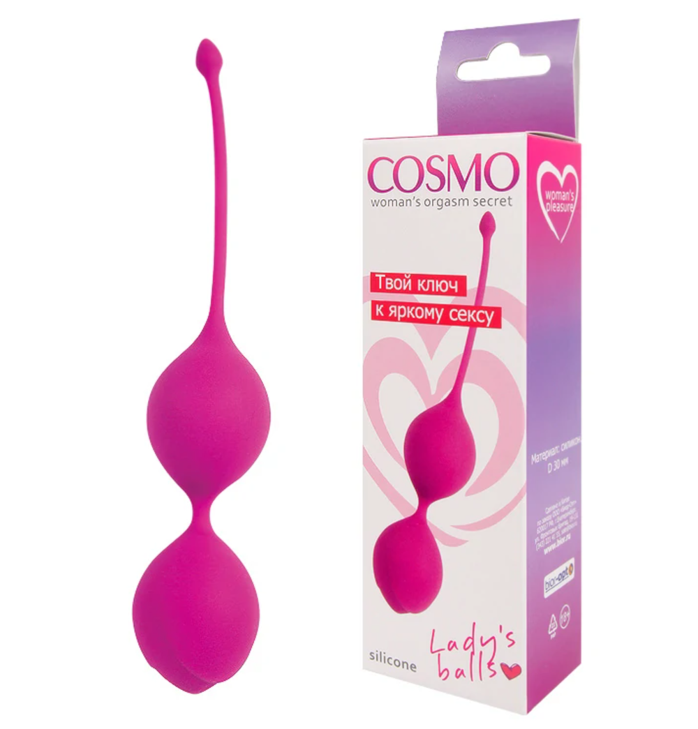 Cosmo Lady's balls, 80g, розовый