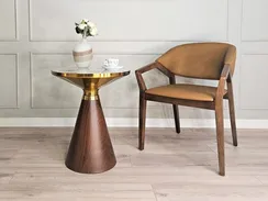 Стул 4193, горчичная экокожа