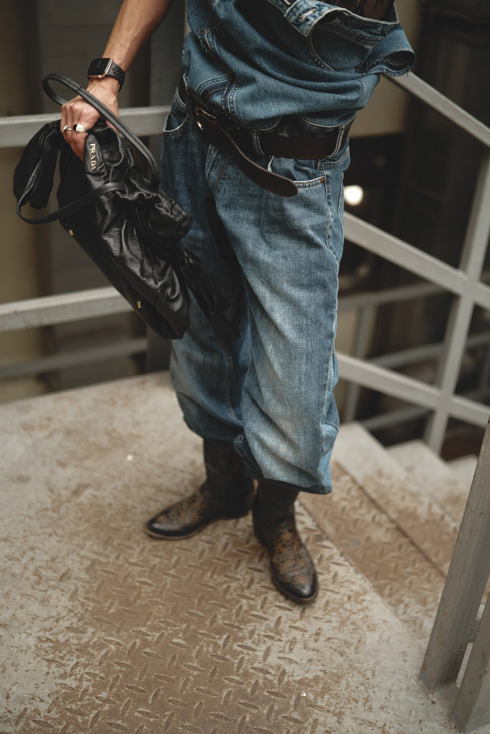 Upcycling комбинезон объемный