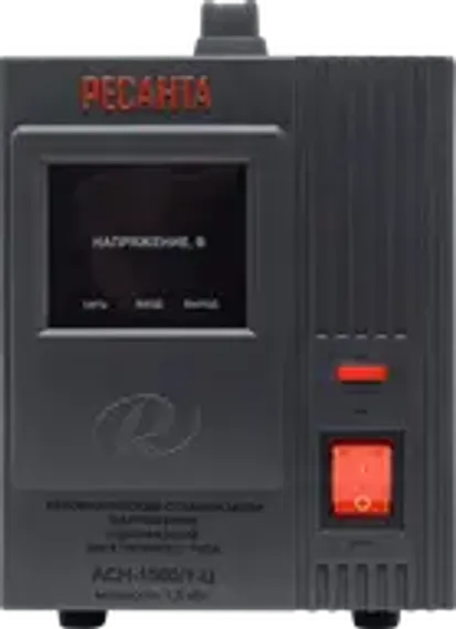 Стабилизатор напряжения Ресанта АСН-1000Н/1-Ц LUX