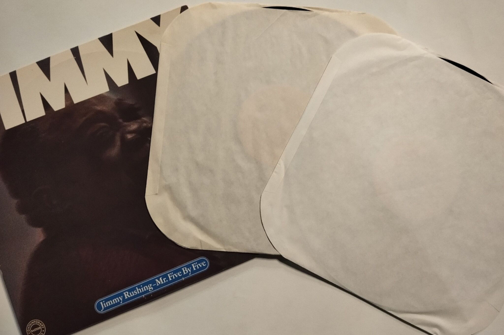 Винтажная виниловая пластинка LP Jimmy Rushing Mr. Five By Five (USA 1980)