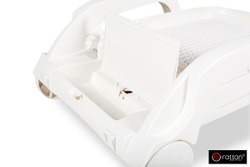 Шезлонг B:rattan MIAMI складной, белый (дисконт)