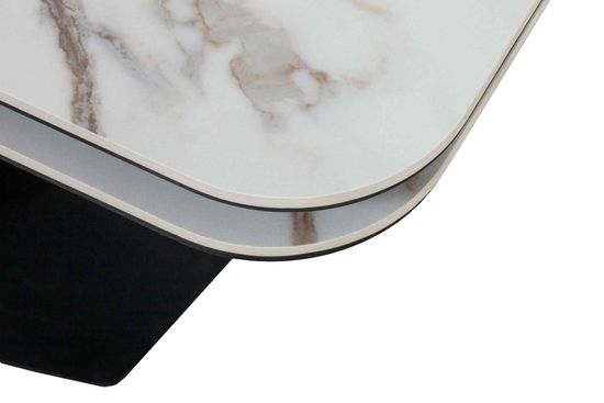 Стол Style 140 / Ars Vagli Oro Matt / опора черная