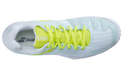 Женские кроссовки для Падел Babolat Sensa - blue/sulphur spring