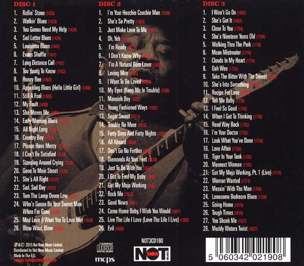 Muddy Waters / The Chess Singles Collection (3CD)
