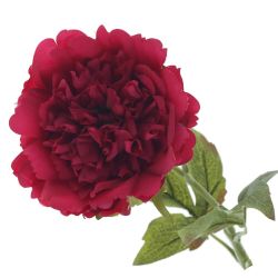 GAEM Цветок искусственный "Пион" (Real Touch), L12 W12 H56 см