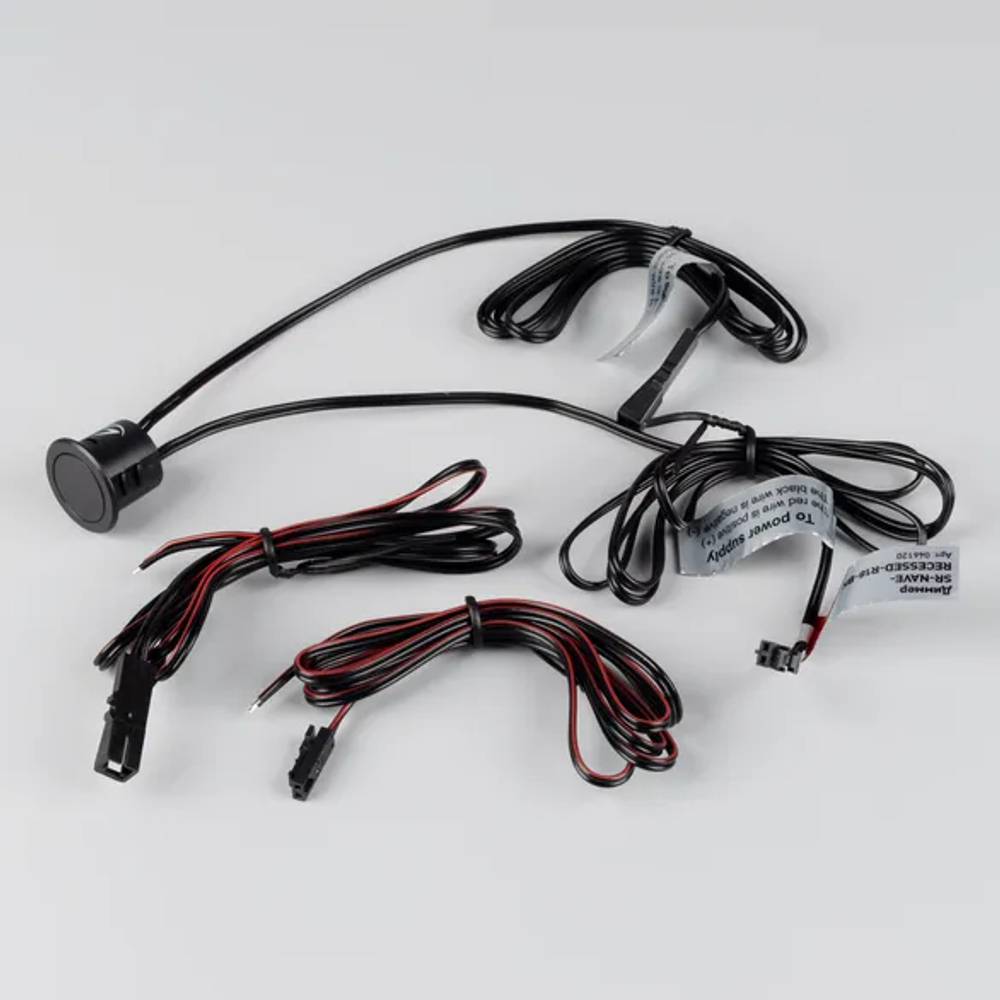 Диммер SR-NAVE-RECESSED-R18-BK (12-24V, 48-96W, M-FC) (Arlight, IP20 Пластик, 2 года) 046120