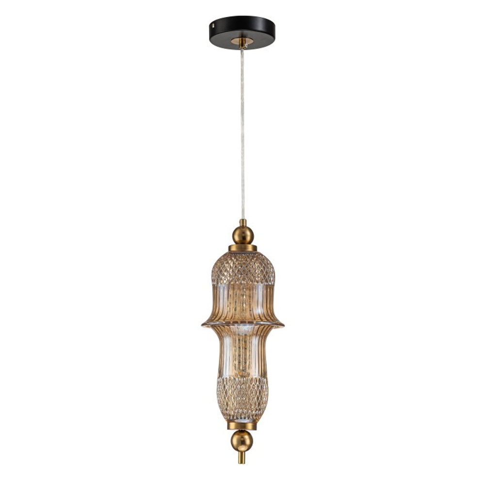 Светильник подвесной Belfast Herbison A1953 / A / A3 CA GL Золотой / Стекло / Янтарный