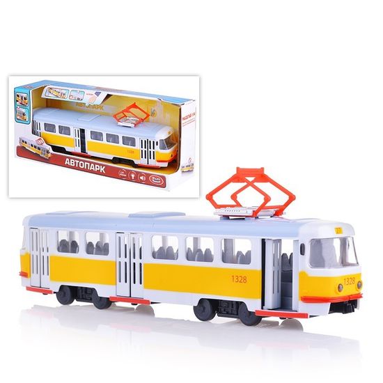 Инерционный Трамвай, свет, звук. Play Smart